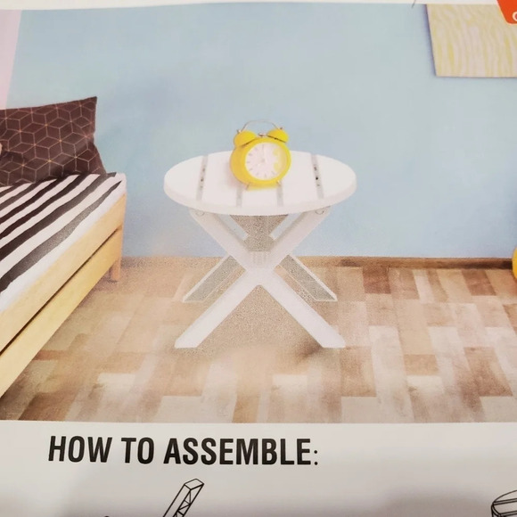 Plastic Table Kids Room Decor - Picture 2 of 5